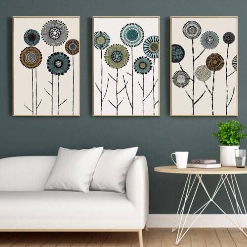Sunflower Picture Wall Art Canvas Modern Painting Decoration Home Decor Nordic Posters and Prints Wall Pictures for Living Room