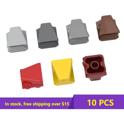 10PCS Bricks Assembles Particles 50943 Vehicle Air Scoop Engine Top 2x2 for Building Blocks Parts Classic Brand Kids DIY Toys