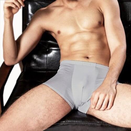 Men Underwears Brand Hot Sale Solid/Floral Classic Bamboo Mens Underwear Boxer Sexy Underwear Men Underwear Boxer Shorts Cuecas