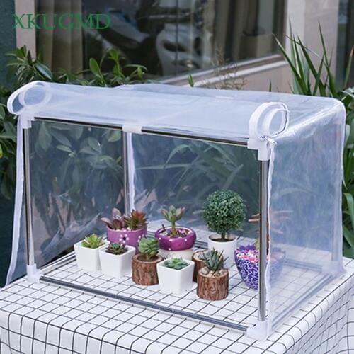 Bonsai Flower Succulent Plants Keep Warm Grow Tent Winter Winterized Tents Anti Freezing Rainshed Wind Proof Garden Greenhouse