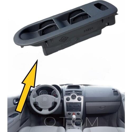 Fit For Renault Megane II 2 Glass Button Frame Left 8200195937