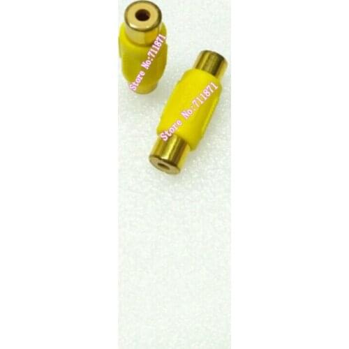 Gold Plated Female to Female RCA Adapter Connector Female RCA connector Adapter joint