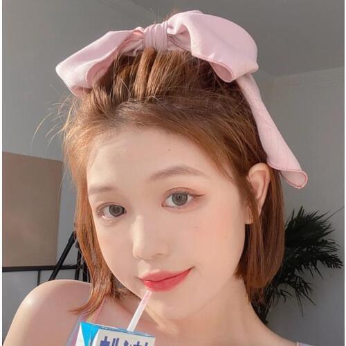 Bowknot Hair Rope Korean Simple Hair Scrunchies Rubber Band For Women Sweet Girls Elastic Hair Bands Fashion Hair Acccessories
