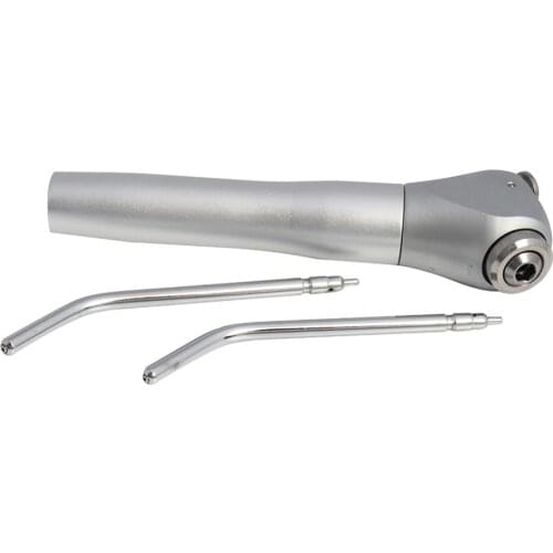 10pcs Dental 3 Three Way Syringe Dental Triple Air Water Syringe with Two Nozzles Tips for Dental Unit Parts