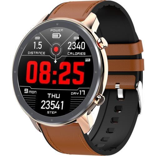 L11 Smart Watch Men ECG 1.3 inch Multiple Sports Full Touch Screen IP68 Waterproof Heart Rate Blood Pressure Monitor Smartwatch