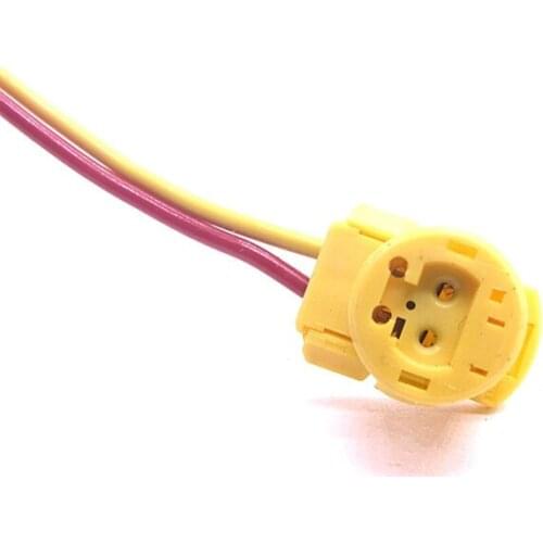 Car steering wheel horn coil hairspring plug connector with 15cm wire for Honda Accord Civic City