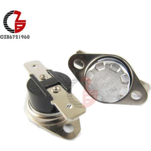 10A 250V KSD301 NO/NC Thermostat Temperature Thermal Control Switch 80 Celsius