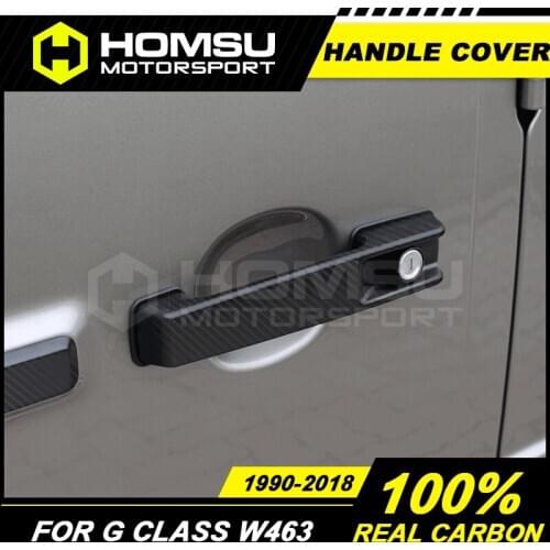 Carbon Handle cover for Merce-des Ben-z G Class W463 1990-2018 carbon fiber Handle cover for Benz G Class W463
