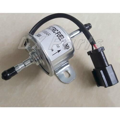 12V Fuel Pump 485510011 for Takeuchi TB230 Yanmar 3TN100L 3TNV88 4TNV84 Perkins HP-404C-22 KE-103-15