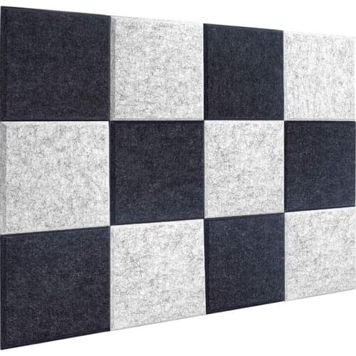12 Pcs Acoustic Foam Panels,Soundproofing Panel Beveled Edge Sound Panels, Acoustic Treatment Used in Home&Offices Wall Promotio