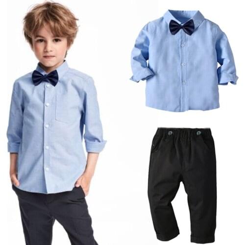 2021 New Arrival Baby Clothes Childrens Clothing Boy Outfits Set Gentleman Suit Prom Clothes Boutique Kids Clothing ropa bebe