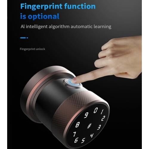 Bluetooth Door Lock Knob Lock Digital Lock TTlock Tuya Smart Phone Remote Control Wifi Gateway Fingerprint Smart Lock Door