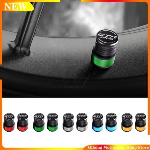 Motorcycle Accessorie Wheel Tire Valve Stem Caps CNC Airtight Covers For Kawasaki GTR1400 GTR 1400