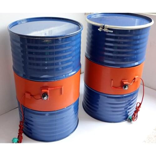 Size can be customized DIY oil barrel silicone heating with silicone heater oil and gas storage tank