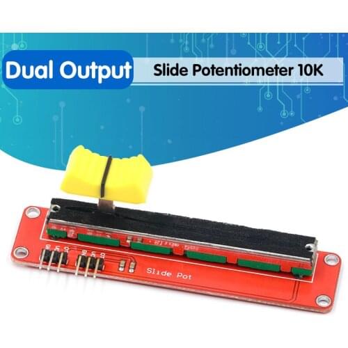 Slide Potentiometer 10K Linear Module Dual Output for Arduino AVR Electronic Block