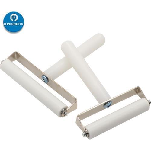 8cm 10cm Universal Silicone Roller Mobile Phone LCD Screen Repair Tool For Phone Screen Protector Film LCD OCA Sticking