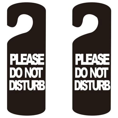 Women Punk Earrings Please Do Not Disturb Earrings Charm Hip Hop Girls Gift Cute Stud acrylic jewelry Evening Party Earring