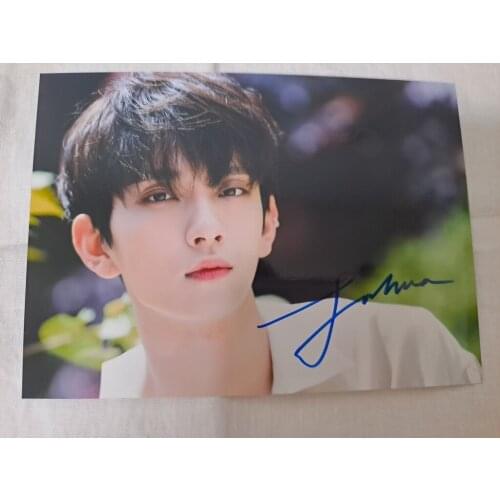 SEVENTEEN JOSHUA Autographed Photo GIFTS COLLECTION 5*7 INCHES K-POP 0721F