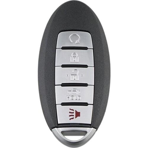 433MHZ Black Smart Car Key Fob for Nissan ALTIMA MAXIMA S180144315 Buttons Replacement Keyless Remote Control Entry Car Key