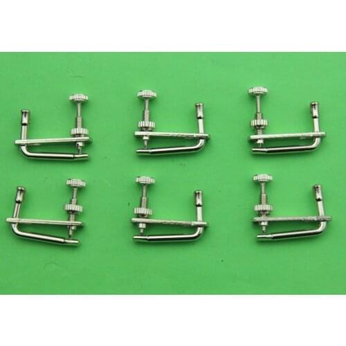 50pcs New style Silver color violin String Adjuster fine tuners 3/4-4/4 size free shipping