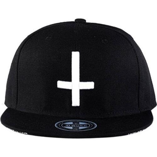 Cotton cross embroidery Baseball Cap hip hop hat Adjustable Snapback Hats for men and women 361