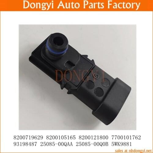 Intake Manifold Pressure MAP Sensor OE No. 8200719629 8200105165 8200121800 7700101762 93198487 25085-00QAA 25085-00Q0B 5WK9881