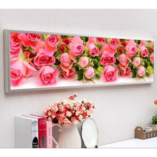 HUACAN Flowers Diamond Painting 5D Rose Full Drill Square DIY Diamond Embroidery Cross Stitch Home Decoration