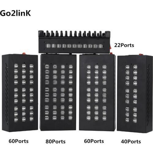 22 Ports 40 Ports 60 Ports 80 Ports 120 Ports 600W USB Charger 5V 100A Power Intelligent Charging Station on Airport Public Site