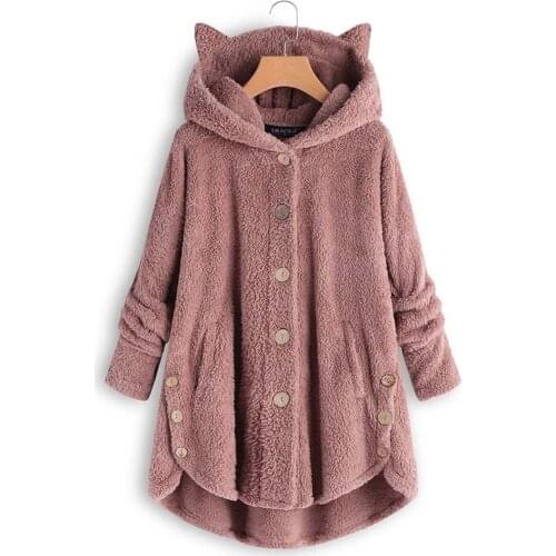 J-Bg Pink Women's Warm Coats