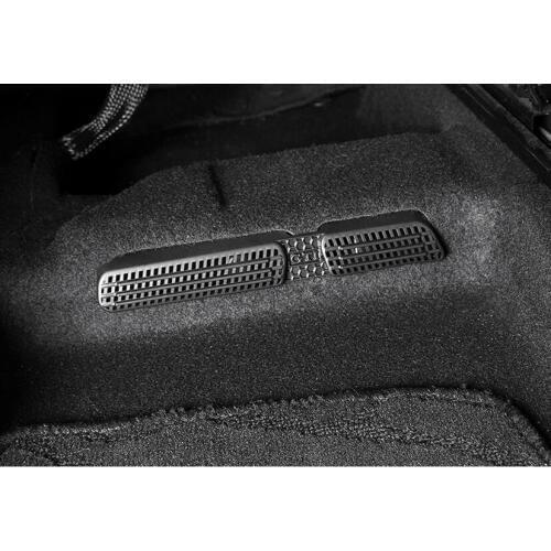 Car Under Seat Floor Seat Air Conditioner Outlet Cover Sticker Grille Mat Frame For Skoda Karoq 2017 2018 Car Styling 2pcs/Set