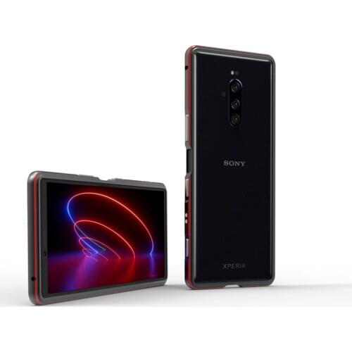 Shockproof Metal Frame Phone Case For Sony Xperia 1 ii 1 10 ii Case Armor PC Back Cover For Sony Xperia 1 II Full Protect Coques