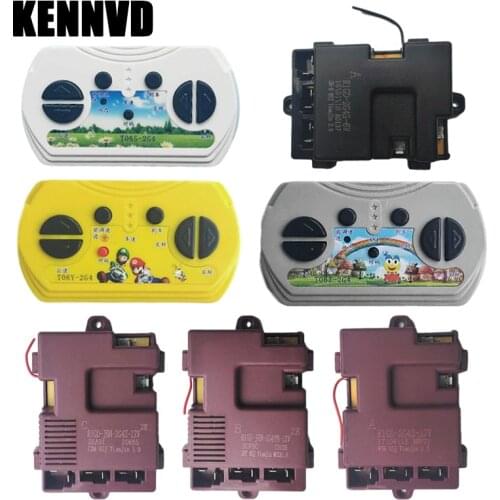 R1GD-2G4S-12V R1GD-J6N-2G4YN 2G4Z rideable childrens electric toy car 2.4G Bluetooth remote control receiver with smooth start