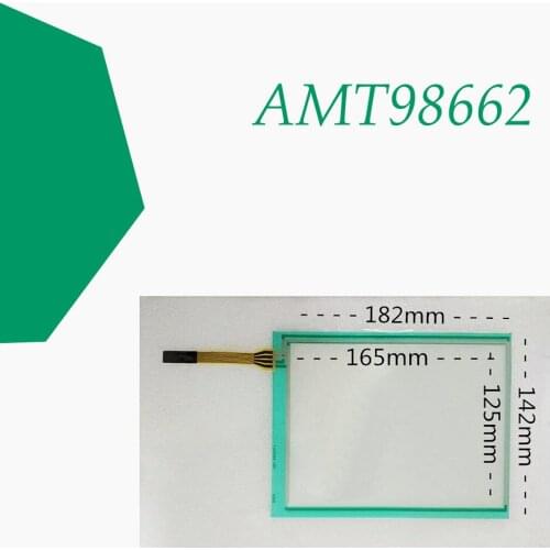 AMT98662 182*142mm Touch Glass for Machine Operator Panel repair~do it yourself, Have in stock
