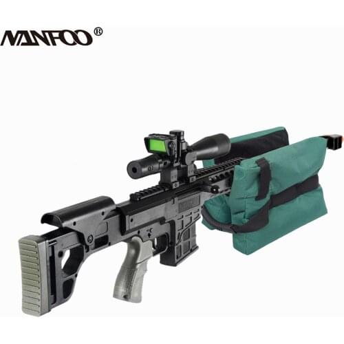 Hunting Shooting Gun Rest Bag Shotgun Portable Military Rifle Gun Rest Bag Unfilled Sands Bench Rest Bag Gun Accessories