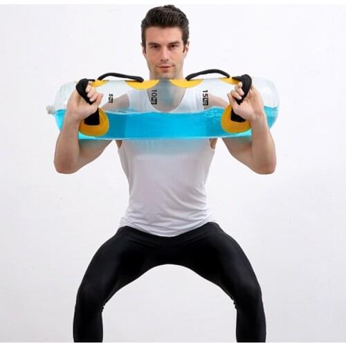 Weight-bearing water bag fitness water bag water injection energy packsquat equipment physical fitness croissant weight-bearing