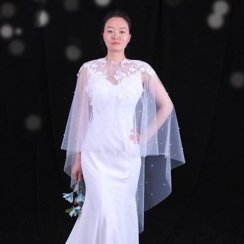Wedding Bolero Women Beading Appliques Wedding Bolero Women Shrugs for Women Cape Dress