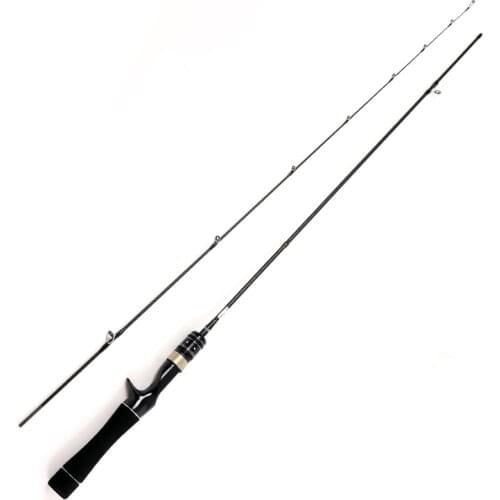 Spinning Fishing Rod 1.8m UL Test Carbon Fiber Carp Casting Fishing Pole Portable Baitcasting Fishing Rod 2 Section
