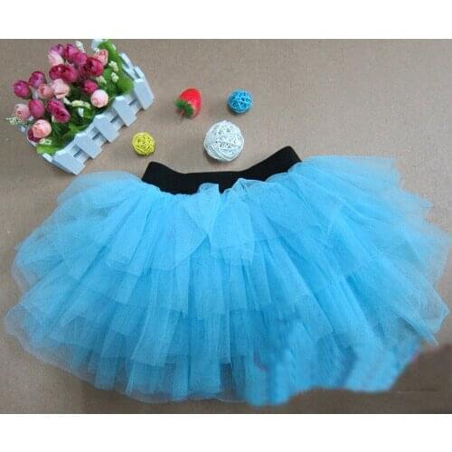 2017 Hot New Special TUTU skirt skirt dance performances veil triple net girls skirt