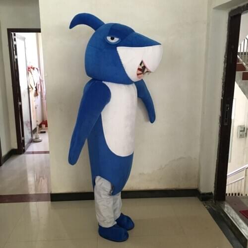 Shark Mascot Costume Party Mascot Ocean Animal Mascot Costume Halloween Fancy Dress Christmas Cosplay for Halloween Party Event