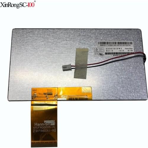 6.95 inch lcd for car radio HSD070IDW5 WD695PHT60AA-A0 167mm*93mm 800*480 60pin