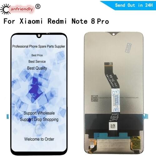 For Xiaomi Redmi Note 8 Pro 2015105 M1906G7I M1906G7G LCD Display Screen+Touch Digitizer Assembly Display For Redmi Note8Pro