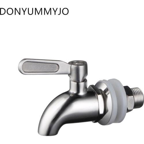 1pc Soap Bottle Faucet 304 Stainless Steel Beer Barrel Juice Drink Machine Tap Coffee Machine Faucet Nozzle