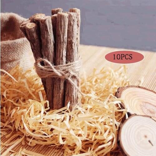 10PCS Catnip Stick Natural Cat Snack Molar Tooth Toothbrush Fidget Toy Tree Pet Cleaning Funny Cat Stick Fun Bite