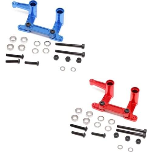 Aluminum Steering Assembly Bellcranks Drag Link 3743 for Traxxas 2WD Slash Rustler Bandit 1/10 RC Car Upgrade Parts