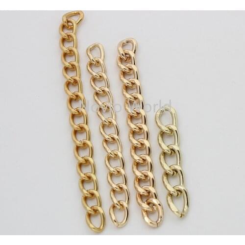 1meter 10meters 4colors 9mm 10mm 8mm width new arrive Iron material chain for woman shoulderbag crossbody strap purse hardware