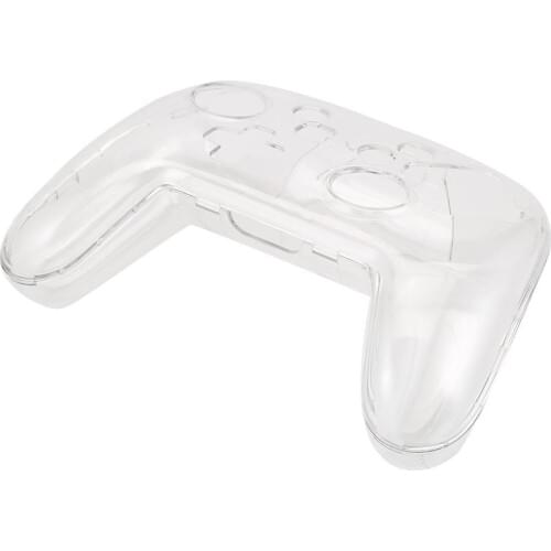 KJH Case Hard Controller Protective Cover Handle Shell Transparent Clear Crystal for Nintend Nintendo Switch Pro Controller