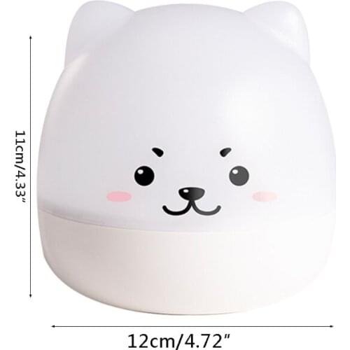 Colorful Music LED Projector Rotating USB Rechargeable Night Light Indoor-Decorative Fixture Perfect for Bedroom Party