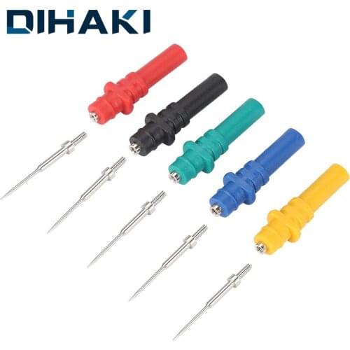 5 Pcs/20 Pcs Multimeter Probes Replaceable Needles Test Leads Kits Probes for Digital Cable Feeler for Multimeter Wire Tips