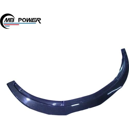 A CLASS W176 a45 R style carbon finber front skirt fit for A45 carbon front spoiler with big and small lip