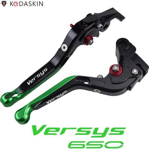 KODASKIN Folding Adjustable Extendable Brake Clutch Levers for KAWASAKI VERSYS650 Versys 650 2006-2008 Motorcycle